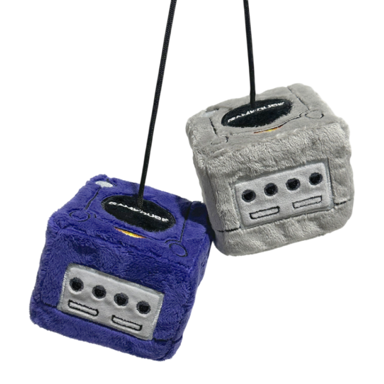 "THE CUBE" (fuzzy dice pair)