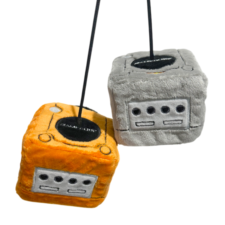 "THE CUBE" (fuzzy dice pair)