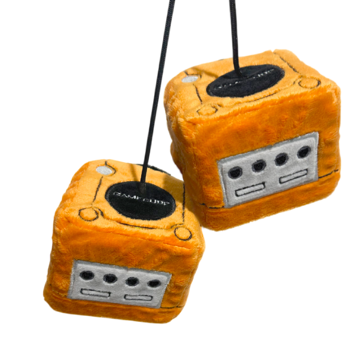 "THE CUBE" (fuzzy dice pair)